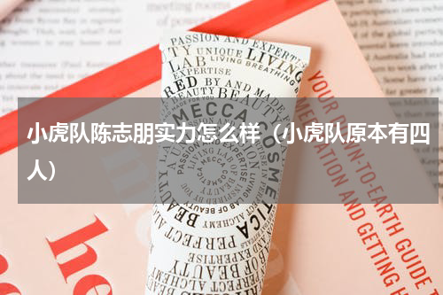 小虎队陈志朋实力怎么样（小虎队原本有四人）