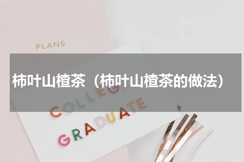 柿叶山楂茶（柿叶山楂茶的做法）