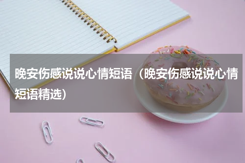晚安伤感说说心情短语（晚安伤感说说心情短语精选）