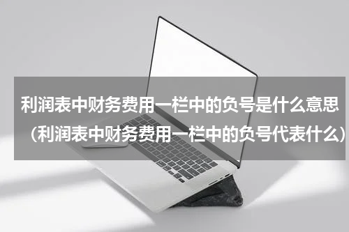 利润表中财务费用一栏中的负号是什么意思（利润表中财务费用一栏中的负号代表什么）