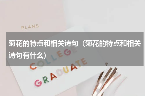 菊花的特点和相关诗句（菊花的特点和相关诗句有什么）
