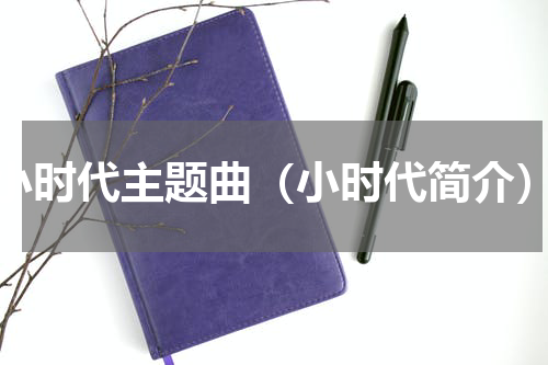 小时代主题曲（小时代简介）