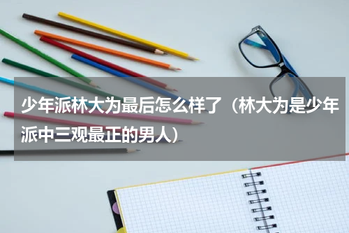 少年派林大为最后怎么样了（林大为是少年派中三观最正的男人）