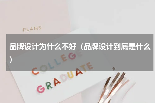 品牌设计为什么不好（品牌设计到底是什么）