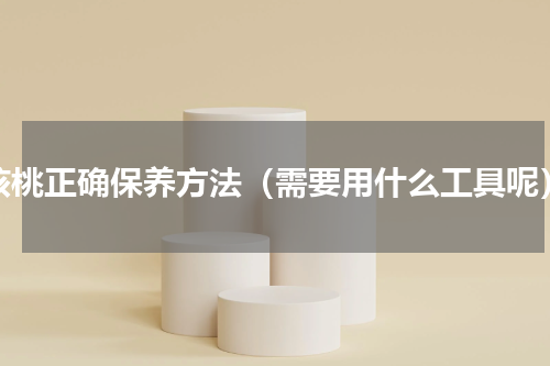 核桃正确保养方法（需要用什么工具呢）