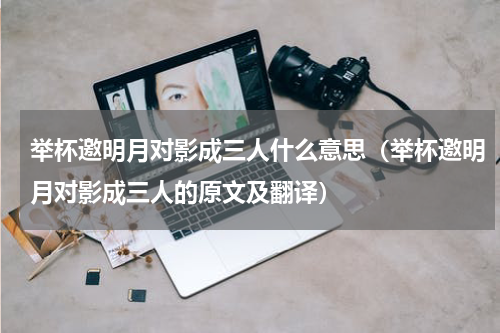 举杯邀明月对影成三人什么意思（举杯邀明月对影成三人的原文及翻译）