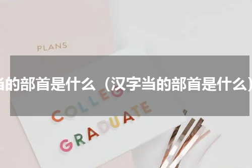 当的部首是什么（汉字当的部首是什么）