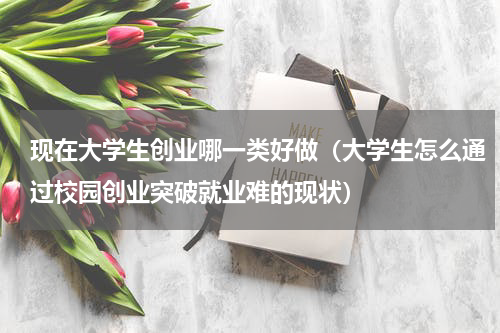 现在大学生创业哪一类好做（大学生怎么通过校园创业突破就业难的现状）