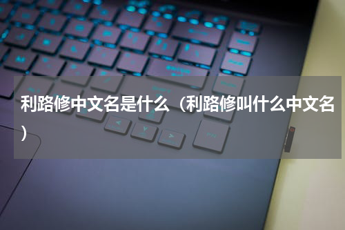利路修中文名是什么（利路修叫什么中文名）