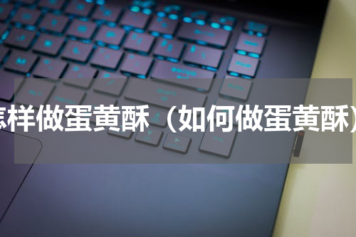 怎样做蛋黄酥（如何做蛋黄酥）