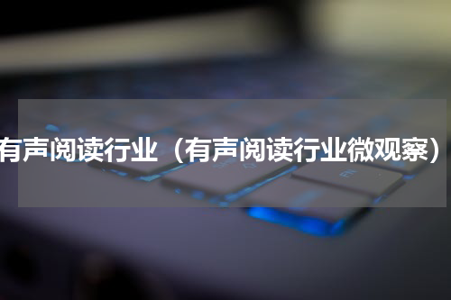 有声阅读行业（有声阅读行业微观察）