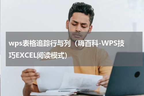 wps表格追踪行与列（嗨百科-WPS技巧EXCEL阅读模式）