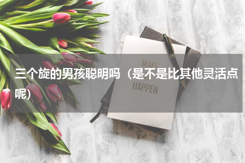 三个旋的男孩聪明吗（是不是比其他灵活点呢）