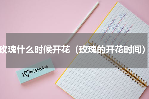 玫瑰什么时候开花（玫瑰的开花时间）