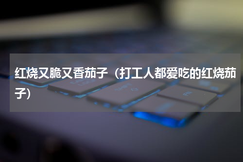 红烧又脆又香茄子（打工人都爱吃的红烧茄子）