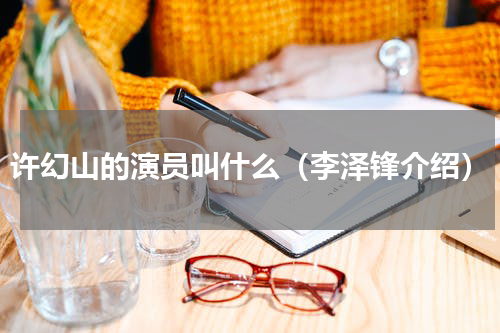 许幻山的演员叫什么（李泽锋介绍）