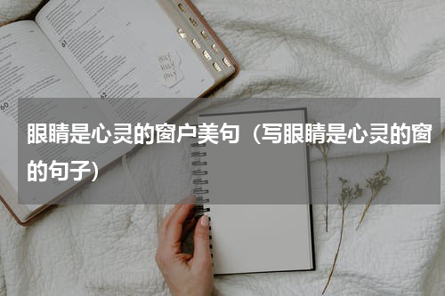 眼睛是心灵的窗户美句（写眼睛是心灵的窗的句子）