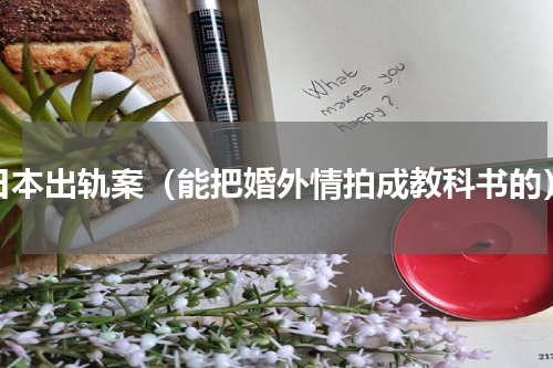 日本出轨案（能把婚外情拍成教科书的）