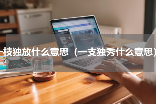 一枝独放什么意思（一支独秀什么意思）