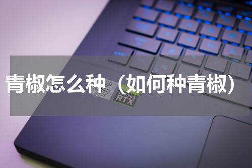 青椒怎么种（如何种青椒）
