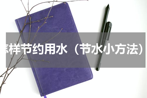怎样节约用水（节水小方法）