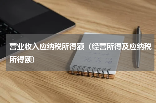 营业收入应纳税所得额（经营所得及应纳税所得额）