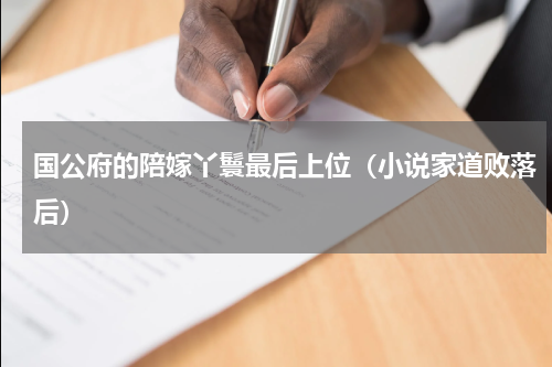 国公府的陪嫁丫鬟最后上位（小说家道败落后）
