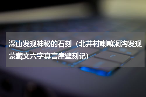深山发现神秘的石刻（北井村喇嘛洞沟发现蒙藏文六字真言崖壁刻记）