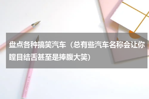 盘点各种搞笑汽车（总有些汽车名称会让你瞠目结舌甚至是捧腹大笑）