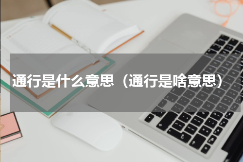 通行是什么意思（通行是啥意思）
