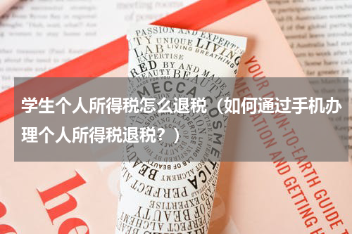 学生个人所得税怎么退税（如何通过手机办理个人所得税退税？）