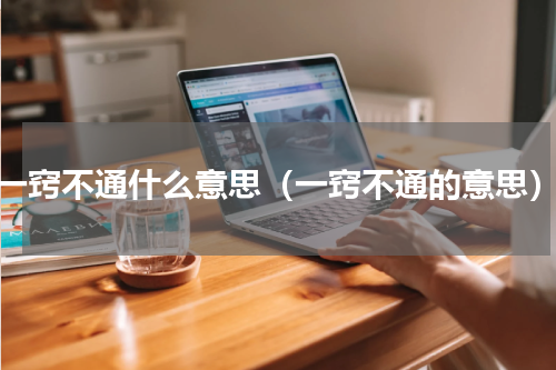 一窍不通什么意思（一窍不通的意思）