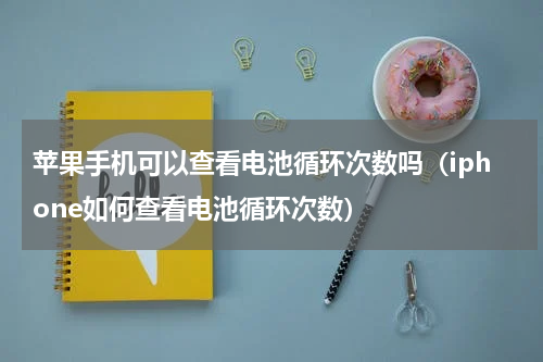苹果手机可以查看电池循环次数吗（iphone如何查看电池循环次数）
