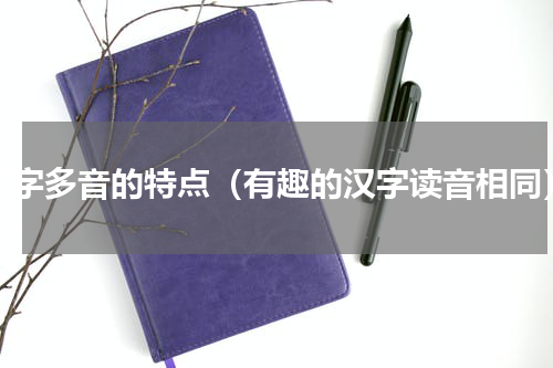 汉字多音的特点（有趣的汉字读音相同）