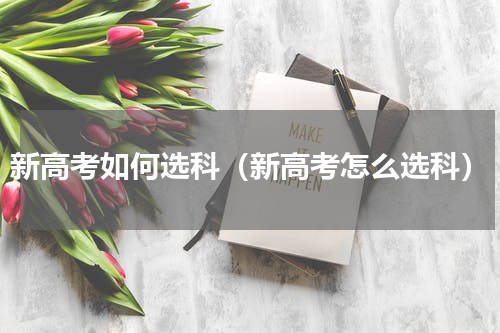 新高考如何选科（新高考怎么选科）
