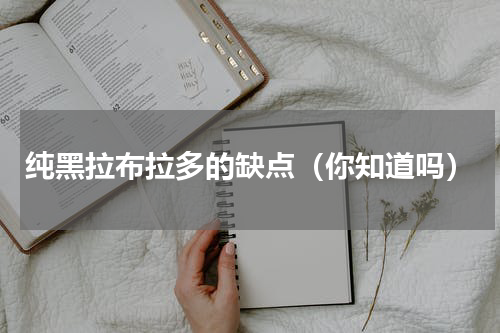 纯黑拉布拉多的缺点（你知道吗）