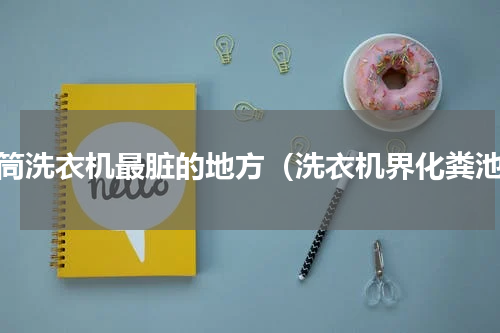 直筒洗衣机最脏的地方（洗衣机界化粪池）