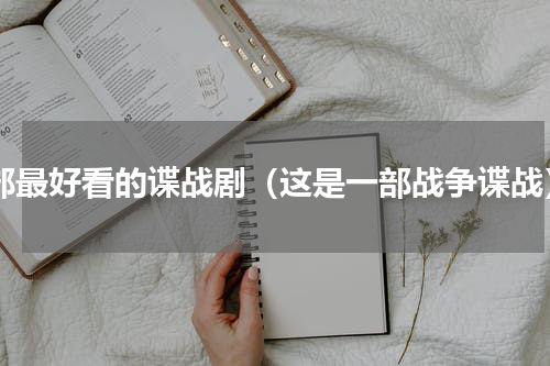 5部最好看的谍战剧（这是一部战争谍战）