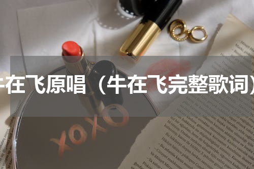 牛在飞原唱（牛在飞完整歌词）