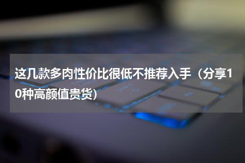 这几款多肉性价比很低不推荐入手（分享10种高颜值贵货）