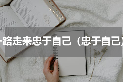 一路走来忠于自己（忠于自己）