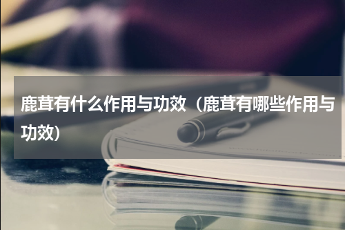 鹿茸有什么作用与功效（鹿茸有哪些作用与功效）