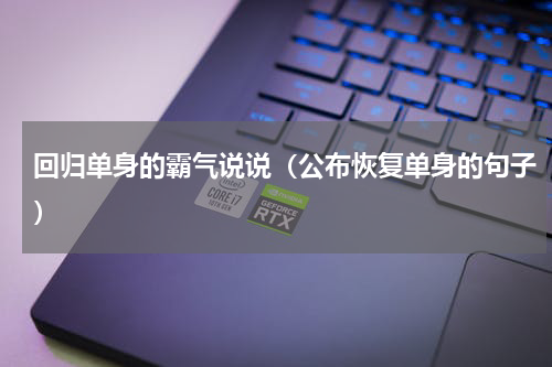 回归单身的霸气说说（公布恢复单身的句子）