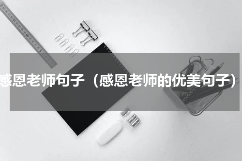 感恩老师句子（感恩老师的优美句子）