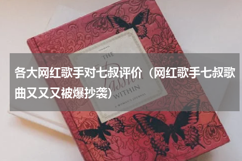 各大网红歌手对七叔评价（网红歌手七叔歌曲又又又被爆抄袭）