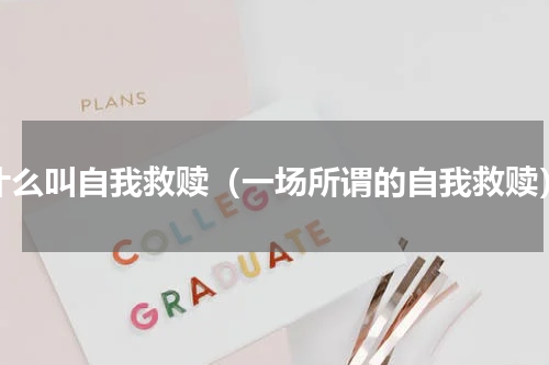 什么叫自我救赎（一场所谓的自我救赎）