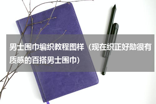 男士围巾编织教程图样（现在织正好勋很有质感的百搭男士围巾）