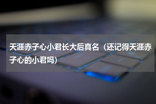 天涯赤子心小君长大后真名（还记得天涯赤子心的小君吗）
