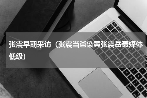 张震早期采访（张震当爸染黄张震岳轰媒体低级）