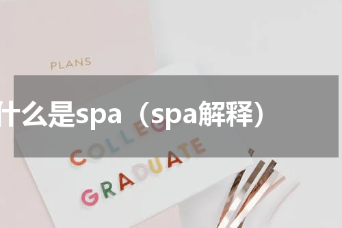 什么是spa（spa解释）